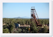 DSC_3109 * The orphan mine shaft on Hermit Rd. with Red Butte and the San Francisco peaks in the background