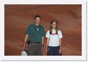 DSC_3459 * Richard and Teagan in Upper Antelope Canyon