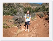 SD800_0223 * Teagan at the junction of the Hermit and Waldron Trails