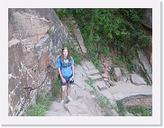 SD800_0389 * Teagan on the Hidden Canyon Trail