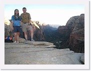 SD800_0463 * Teagan and Richard atop Angel's Landing