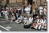 DSC_4023 * Waiting to enter the abbey