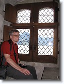 IMG_1597 * Looking out over Lake Geneva from a window seat at Chillon Castle