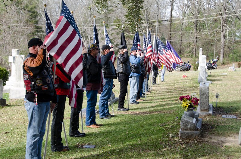 DSC_8352.jpg - Graveside service at Clinton Cemetery