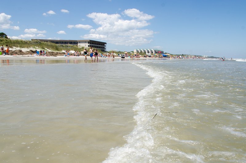 DSC_9067.jpg - Tide coming in at the Hilton Head Beach & Tennis Resort